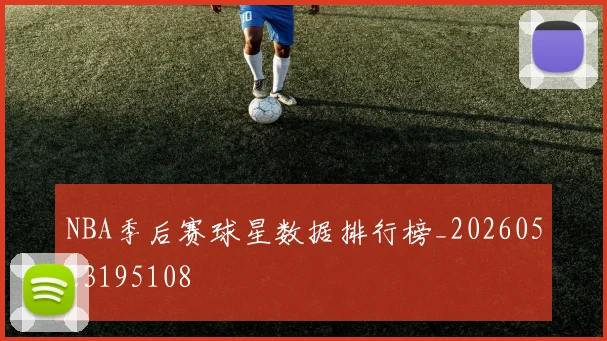 NBA季后赛球星数据排行榜_20260523195108
